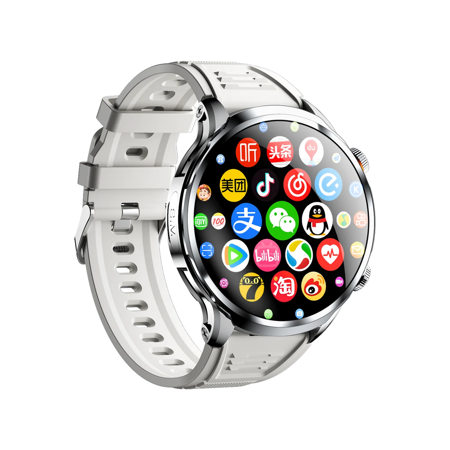 H18 PRO 4G Android Smartwatch 2025 WIFI GPS Tiktok Youtube Facebook AI NFC 8+128GB Sim Card HD Camera Smart Phone Watch-6