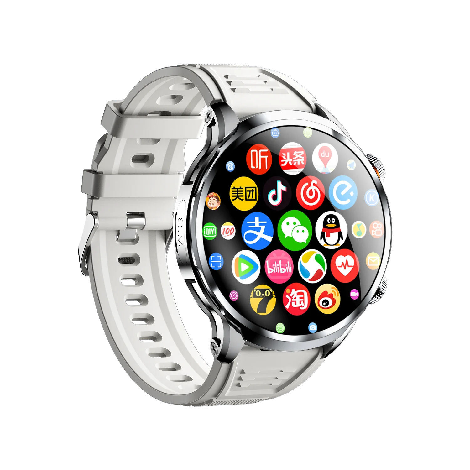 H18 PRO 4G Android Smartwatch 2025 WIFI GPS Tiktok Youtube Facebook AI NFC 8+128GB Sim Card HD Camera Smart Phone Watch-6